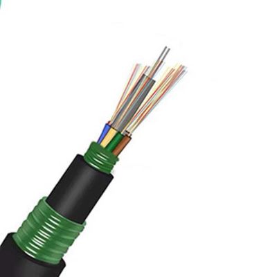 12 Core Armored Outdoor Fiber Optic Cable GYTA53 MDPE/HDPE Double Sheath