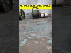 Gepanzertes Kern-Monomode--von der LuftLichtleiterkabel GYTA 72 im Freien